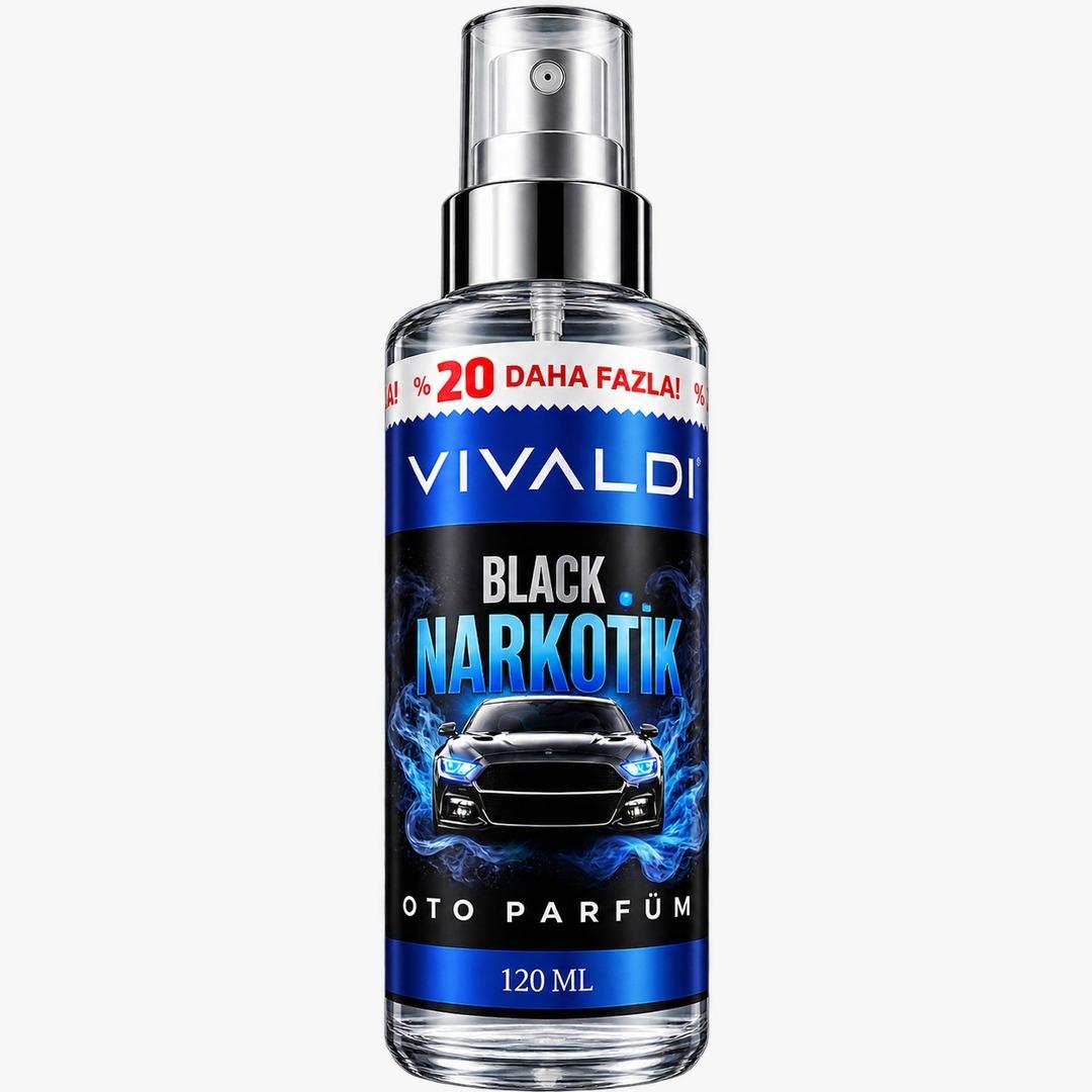 Vivaldi Black Narkotik Oto Parfüm 120 ml