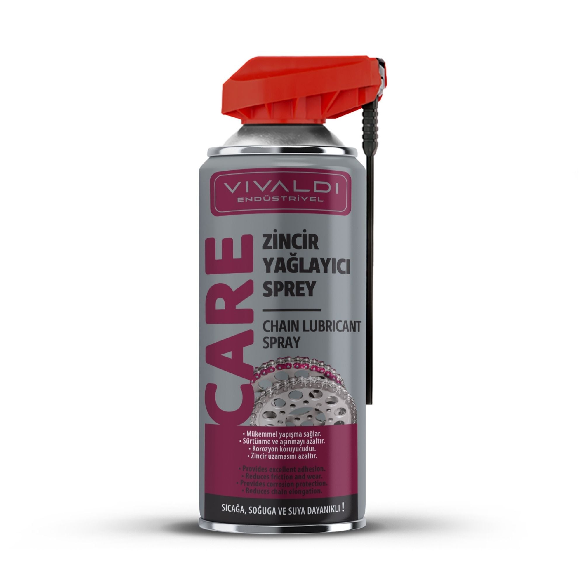 Vivaldi Zincir Yağlama Spreyi 400 ml